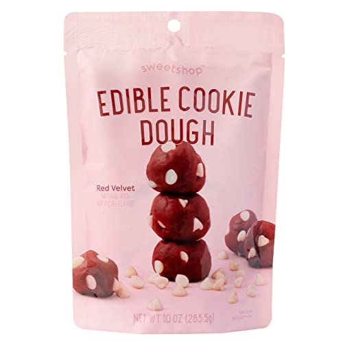 Sweethshop Edible Cookie Dough 10oz-Red Velvet -34015537