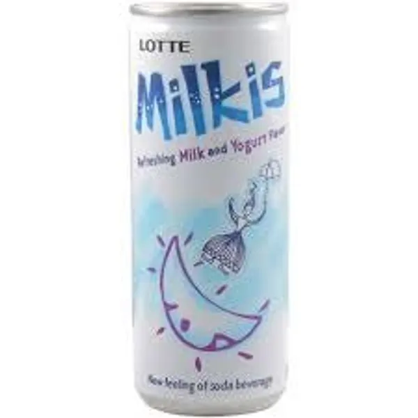 Lotte Milkis Soft Soda Variety Favor (Yogurt (Regular), Pack Of 6) - Yogurt