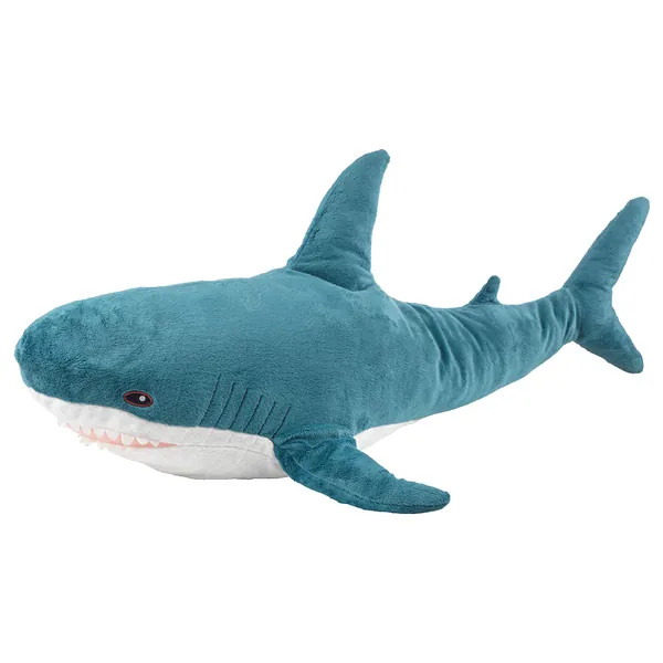 BLÅHAJ soft toy shark - 