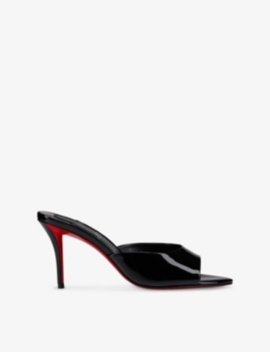 Miss Z 80 Patent-Leather Mules