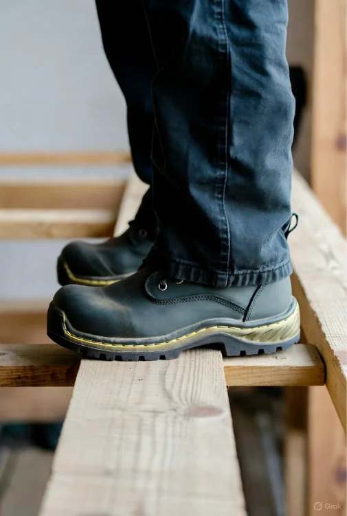 Buy me new work boots