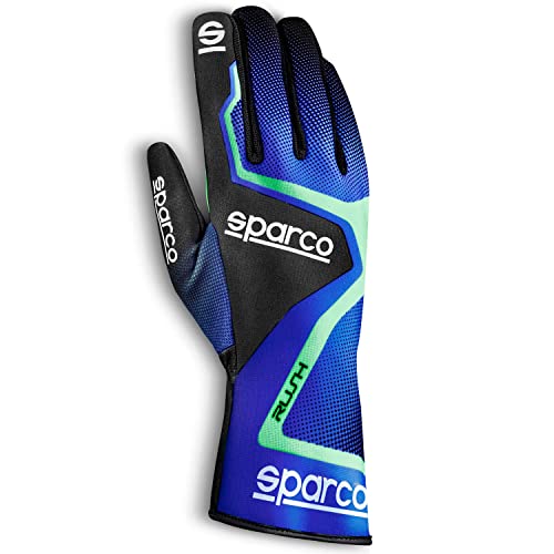 Sparco GLOVES RUSH 2020 SIZE 10 BLUE/BLACK
