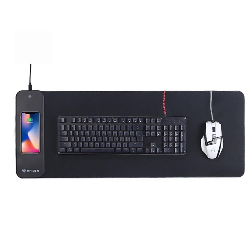 10W Wireless Charger Mouse Pad with LED - Multi