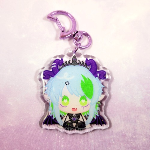 [Vshojo] Apricot Froot Acrylic Charm Keychain