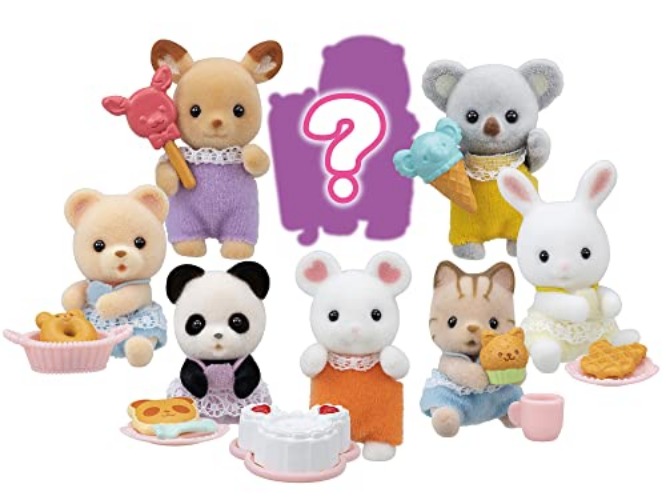 Calico Critters Baby Treats Series Blind Bags, Surprise Set Including Doll Figure and Accessory - Baby Treats Series Blind Bags