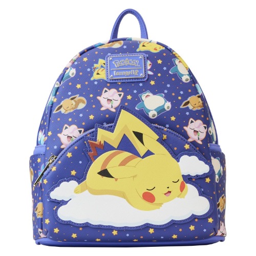Loungefly Pokemon Sleeping Pikachu and Friends Mini Backpack - July Preorder | Default Title