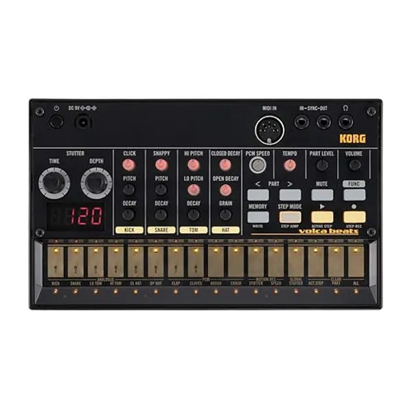 Korg - volca Beats - Analogue Rhythm Drum Machine Synthesizer - volca beats