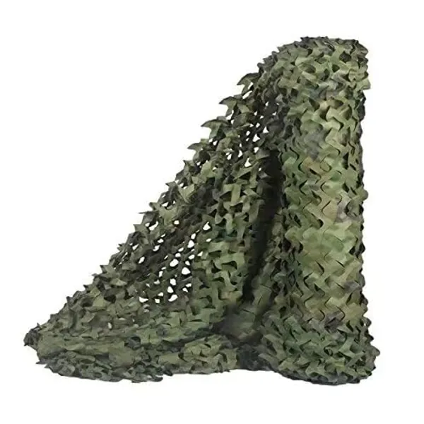 Sitong Bulk Roll Camo Netting For Hunting Military Decoration Sunshade - Woodland - 1.5Mx2M(4.9ftx6.6ft)