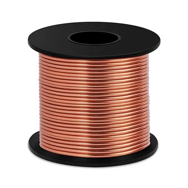 Aluminum Craft Wire,1mm 2mm 3mm Silver Aluminum Wire for Crafting Wire Soft DIY Metal Craft Art Wire (Copper, 2 mm x 29 m) - Copper - 2 mm x 29 m
