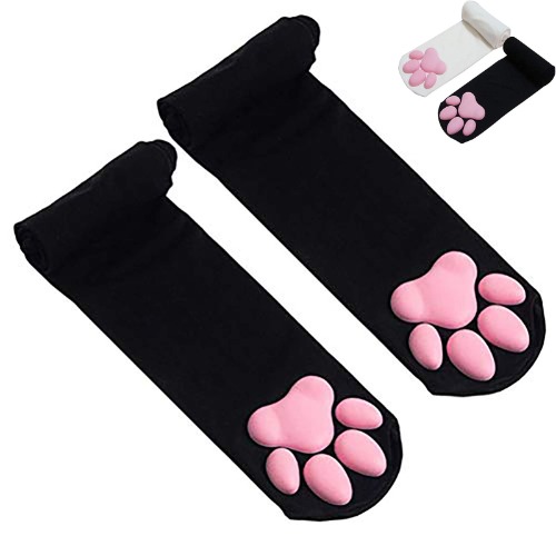 Thigh High Socks with Beans