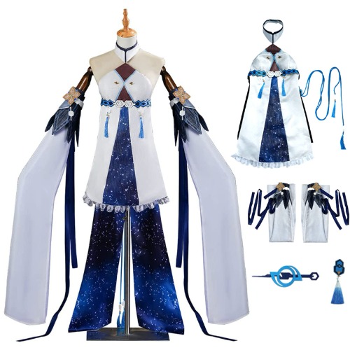 Genshin Impact Lumine Cosplay-outfit