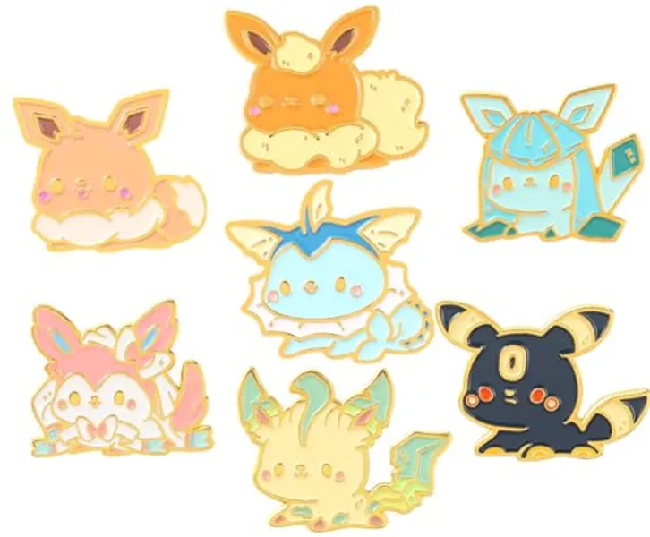 Enamel Pin Set Creative Lovely Brooch Pins Enamel Lapel Pin Lettering Pins Lapel Badge