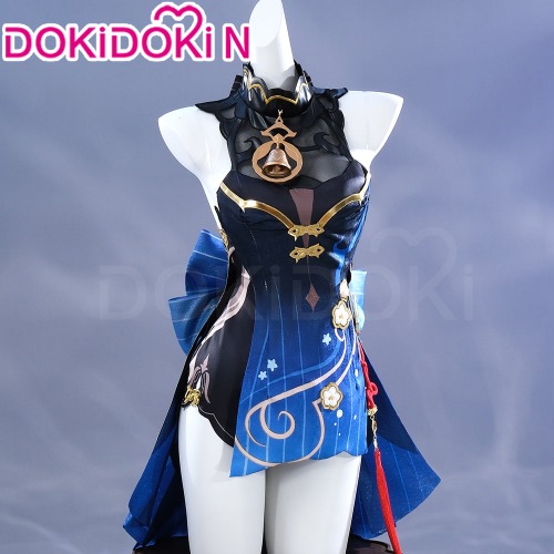 【IN STOCK】【Size XS-3XL】DokiDoki-N Game Genshin Impact Cosplay Ganyu Lantern Rite 2024 Skin  Costume Twilight Blossom | Costume Only-2XL