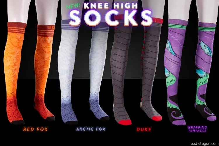 Bad Dragon Knee High Socks