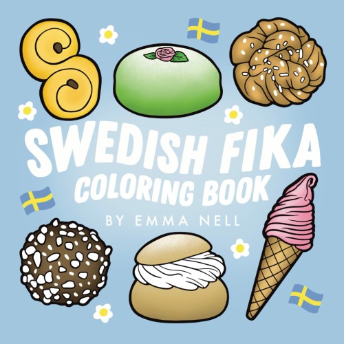 Swedish Fika Coloring Book