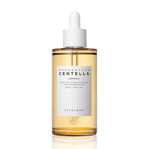 Skin1004, Centella Asiatica del Madagaskar 100 Ampullen (ml) / Gesichtsserum / 100% Centella Asiatica Extrakt/Beruhigende Haut für empfindliche und zu Akne neigende Haut - 100 ml (1er Pack)
