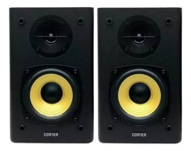 Monitor de Áudio EDIFIER R1000T4 Bivolt 24W RMS Preta