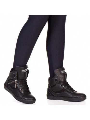 Pettinari Tênis Sneaker Unissex Preto Calçado Fitness
