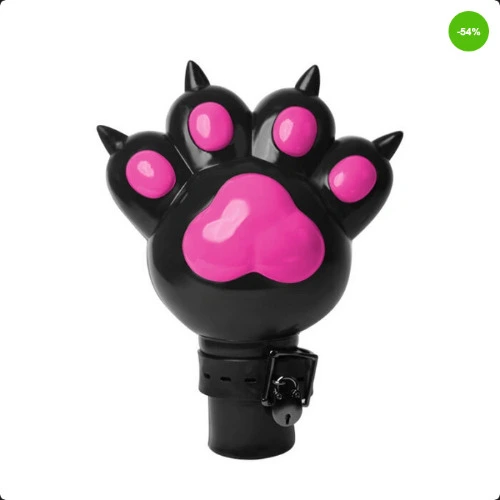 Inflatable Silicone Black Paws Mitts – Colored – Pumpland