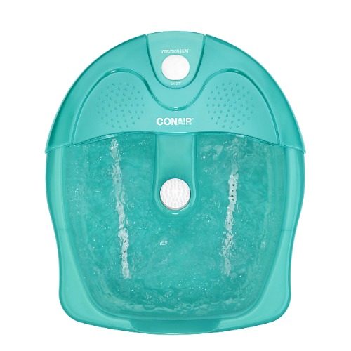 Conair Spa - Masaje para Pies con Burbujas y Manutención de la Temperatura, Turquesa - Turquesa