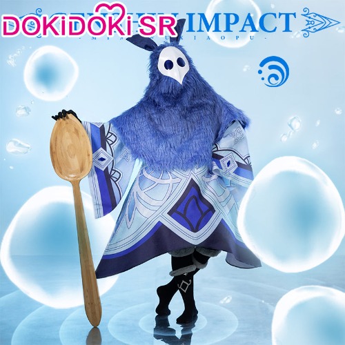 DokiDoki-SR Game Genshin Impact Cosplay Pyro/Hydro Abyss Mage Cosplay