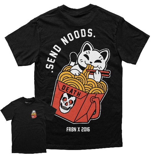 Send Noods (Black) | Black / XXL