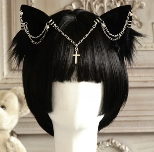 Gothic Style Kitten Ears