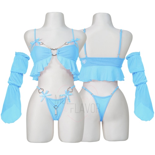 Princess Blush Lingerie - Blue / S/M