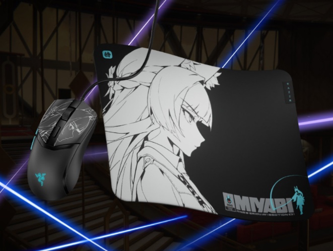 Miyabi Mouse and Mousepad