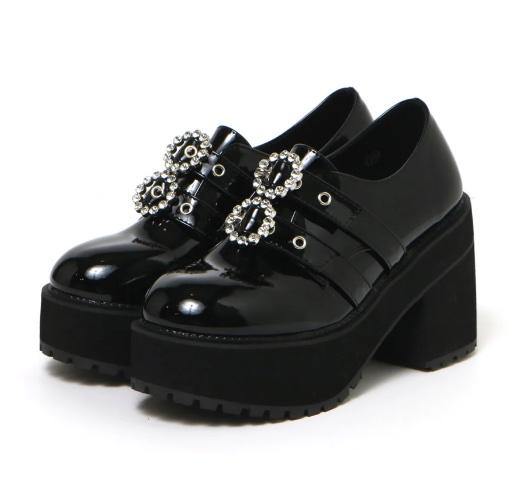 Bubbles platform shoes