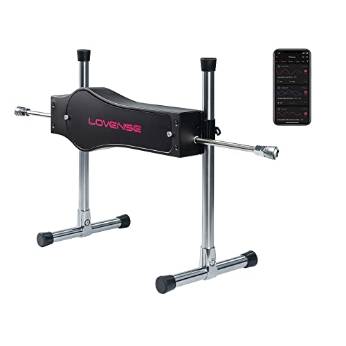 LOVENSE Automatic Sex Machine Sex Toys, Dual-Penetration Vaginal/Anal Massager, Electric Thrusting Dildo Machine Device with Adjustable Speed for Single, Couples