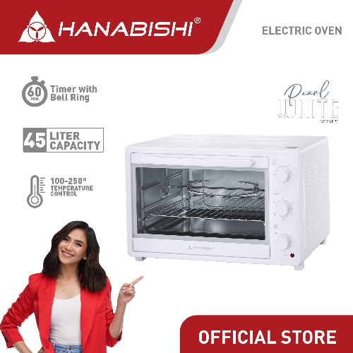 Hanabishi Aesthetic Electric Oven 45L White series HEO45WHT