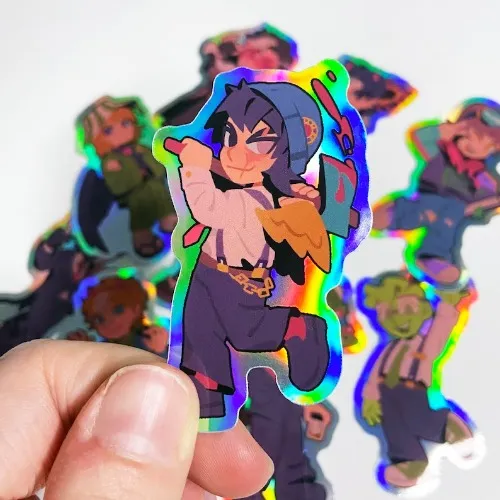 Dream SMP Holographic Stickers