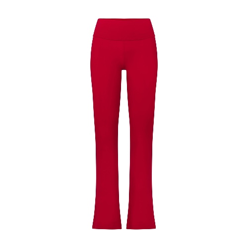 COTTON JERSEY FOLDOVER PANT | CRANBERRY