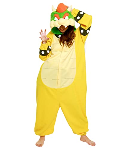 Super Mario Bros Kigurumi Onesie Costume (Bowser)