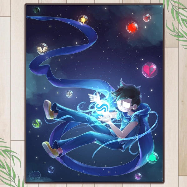 Homestuck John Godtier Print