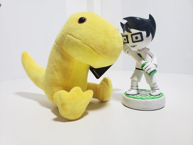 Handpainted John Egbert Homestuck Figure