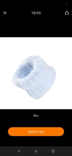 1 Pair Face Wash Wrist Hair Ring Face Wash Makeup Sports Yoga Headband