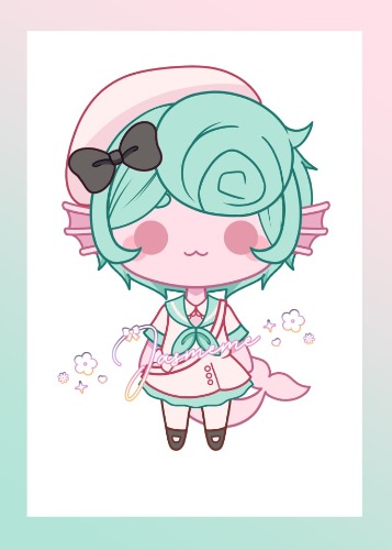 draw and rig a high quality chibi vtuber model for you