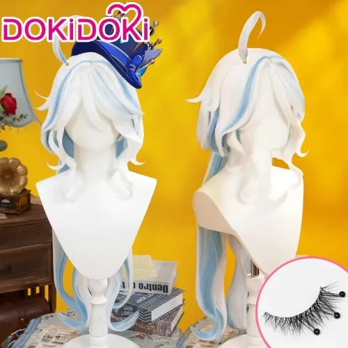 dokidoki genshin furina wig
