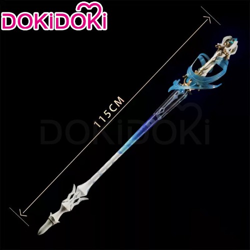 【LED GLOWING】DokiDoki Game Genshin Impact Cosplay Furina Sword Prop Splendor of Tranquil Waters Weapon Fontaine Focalors | One Size-PRESALE