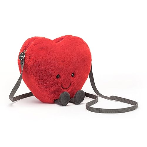 Jellycat Plush Bag Collection | Crossbody Bags & Shoulder Purses | Fun & Unique Handbag - Heart