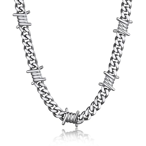 Barbed Wire Necklace