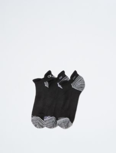 Reflective 3-Pack No Show Calvin Klein Socks