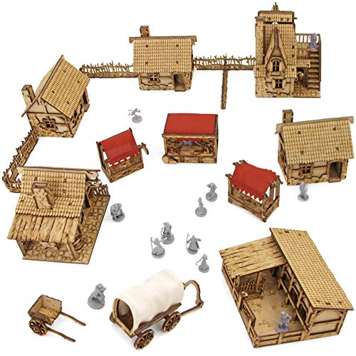 Miniature Village Set