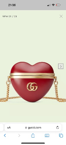 Heart shaped AirPods case