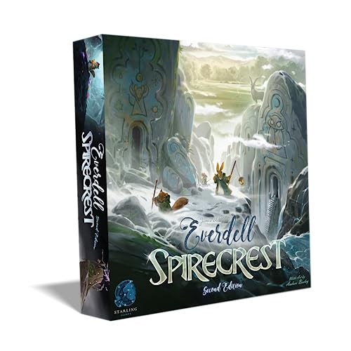 Starling Games | Everdell: Spirecrest 2nd Edition Expansion | Board Game | Ages 10+ | 1-4 Players | 40-100 Minutes Playing Time