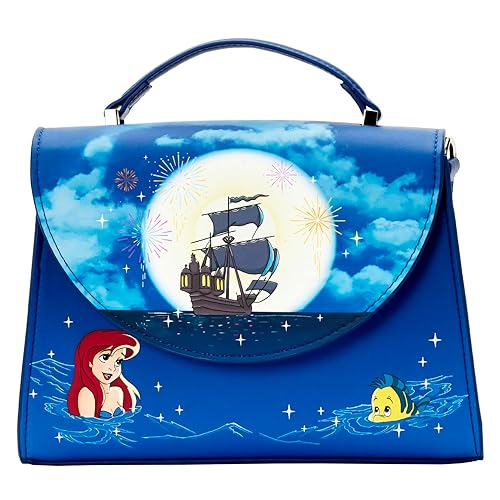 Loungefly The Little Mermaid Ariel Fireworks Crossbody Bag - One Size