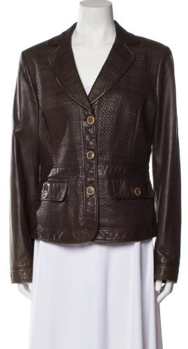 Lamb Leather Blazer