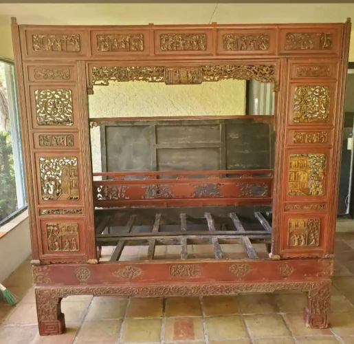 300 Year Old Antique Chinese Wedding Bed